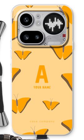 Amber Butterflies Monogram