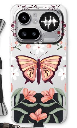 Butterfly in a floral world