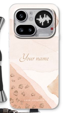 Gold Spots Namecase - Blush