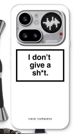 Don't give a shit