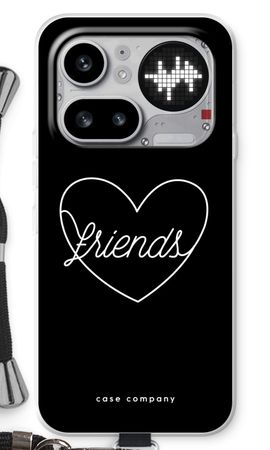Friends heart black