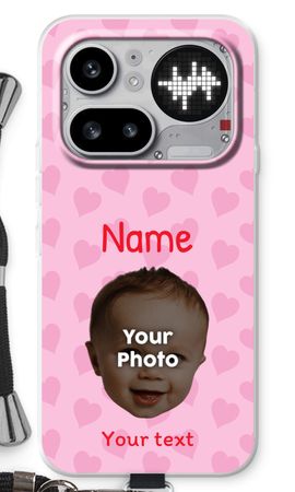 Personalized Face - Hearts N°2