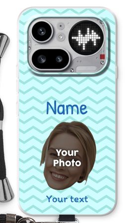 Personalized Face - Stripes Pattern