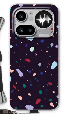 Dark Rounded Terrazzo