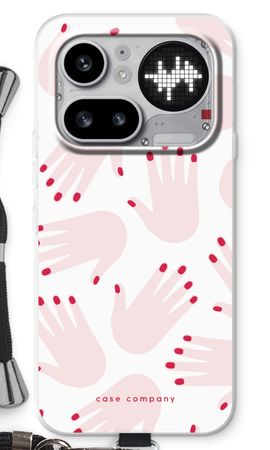 Hands pink