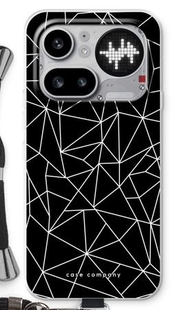 Geometric lines white