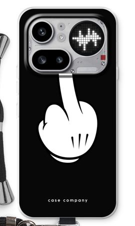 Middle finger black