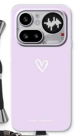 Kleines Herz violett