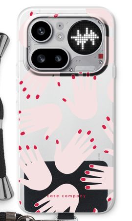 Hands pink
