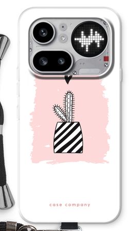 Black and white cactus