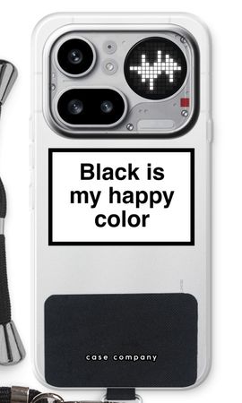 Black is my happy color