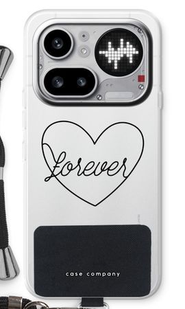 Forever heart black
