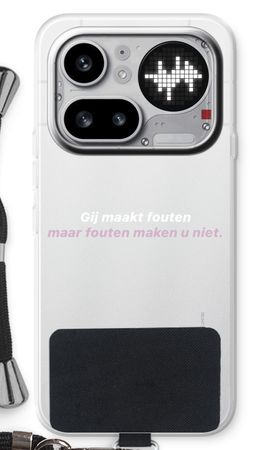 Fouten maken u niet