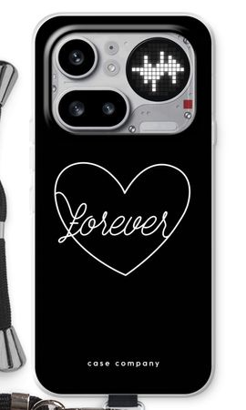 Forever heart black