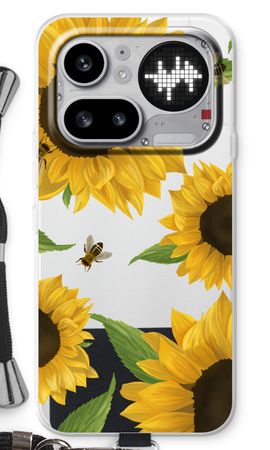 Sunflower and bees