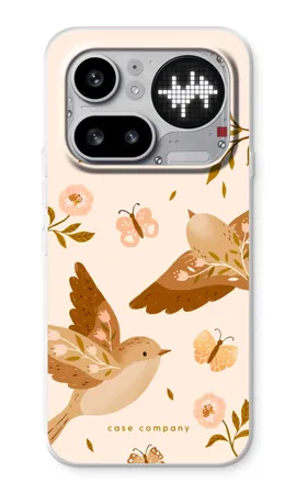 Fluttering Pair, Nothing Phone (4a) Pro mjukt skal