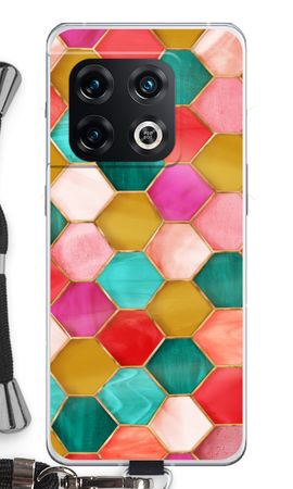 Hexagons in stained glass