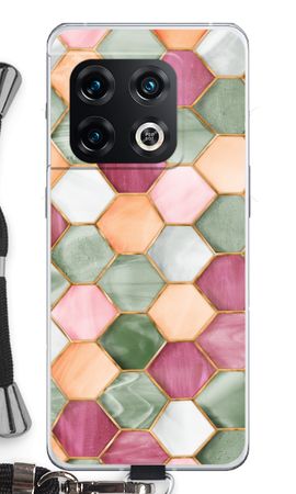 Hexagons in stained glass