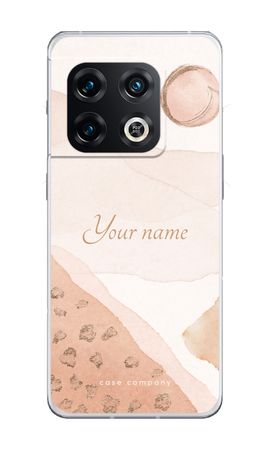 Gold Spots Namecase - Blush