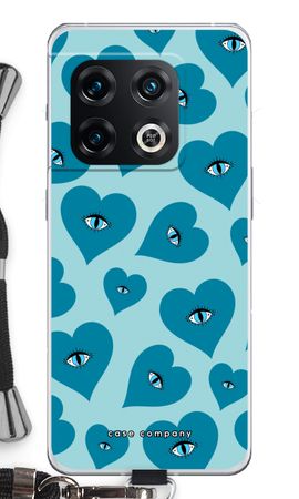 Blue heart eyes