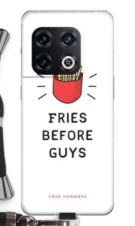 Fries before guys