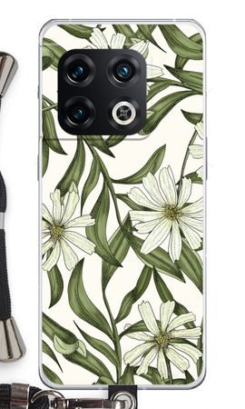 White flower pattern