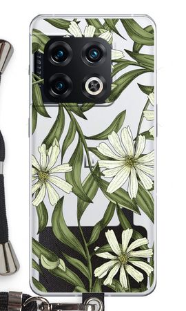 White flower pattern