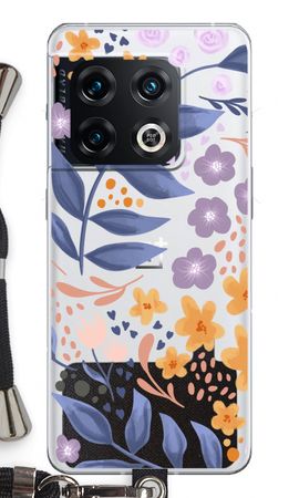 Flowers with blue leaves