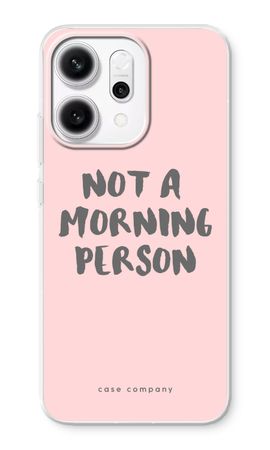 Morning person