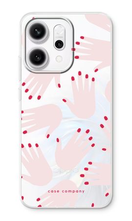 Hands pink