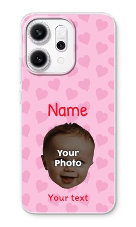 Personalized Face - Hearts N°2