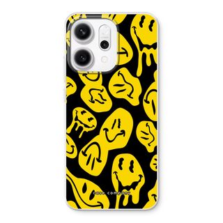 Melting smiley - Yellow