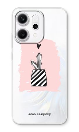Black and white cactus