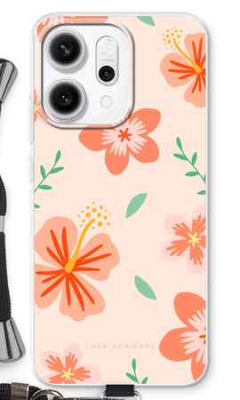 Tropical Pink Flowers