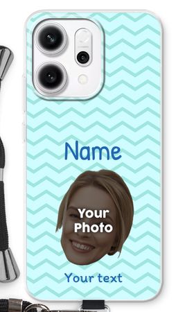 Personalized Face - Stripes Pattern