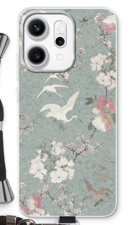 Blüte der japanischen Kranichvögel