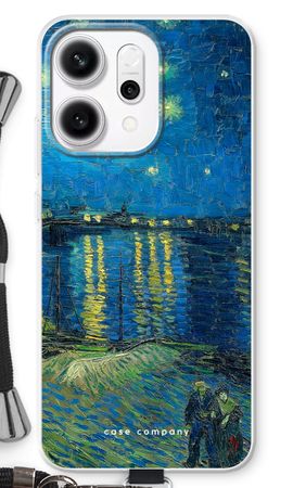 Sternennacht über der Rhône