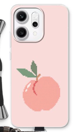 Stitched Peach
