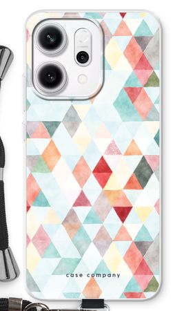 Coloured triangles pastel