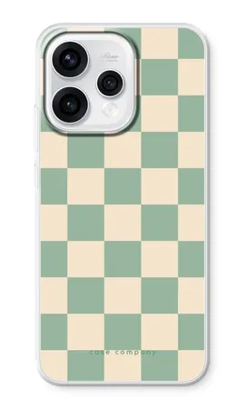 Checkered Mint, Oppo Reno15 mīksts vāciņš