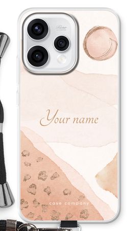 Gold Spots Namecase - Blush