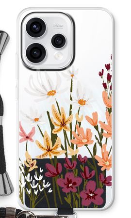 Painted wildflowers