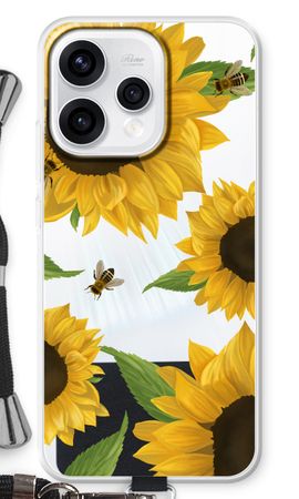 Sunflower and bees