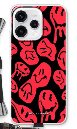 Smeltende Smiley - Rood