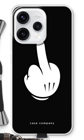 Middle finger black