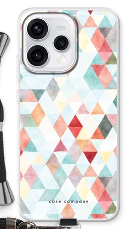 Coloured triangles pastel