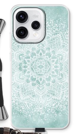 Boho Weißes Mandala