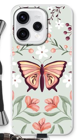 Butterfly in a floral world