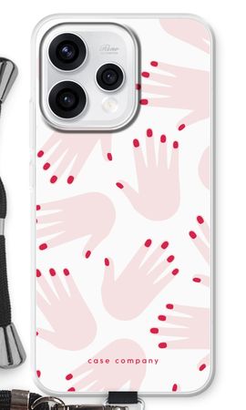 Hands pink