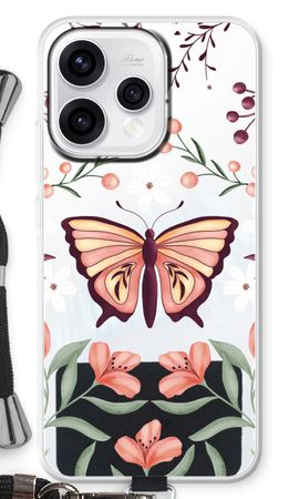 Butterfly in a floral world